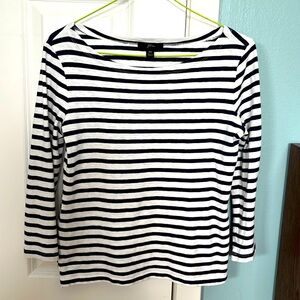 J Crew stipe T shirt